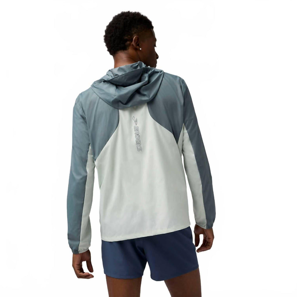 Canopy Packable Jacket In Smoke/storm