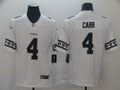 Men's Las Vegas Raiders Derek Carr #4 White Game Jersey1