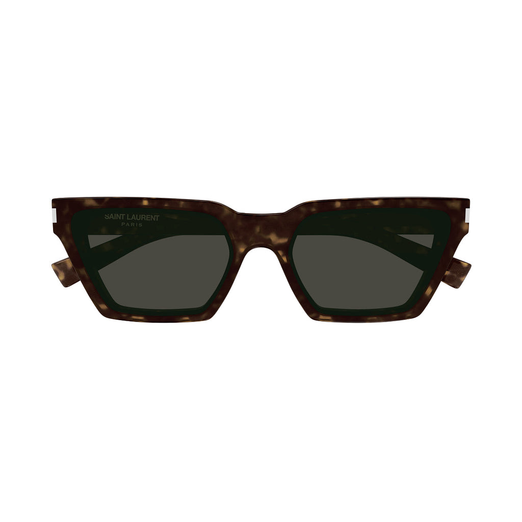 Saint Laurent Sunglasses Cat Eye Full Rim, Black Frame And Black Lens Sl633Calista001