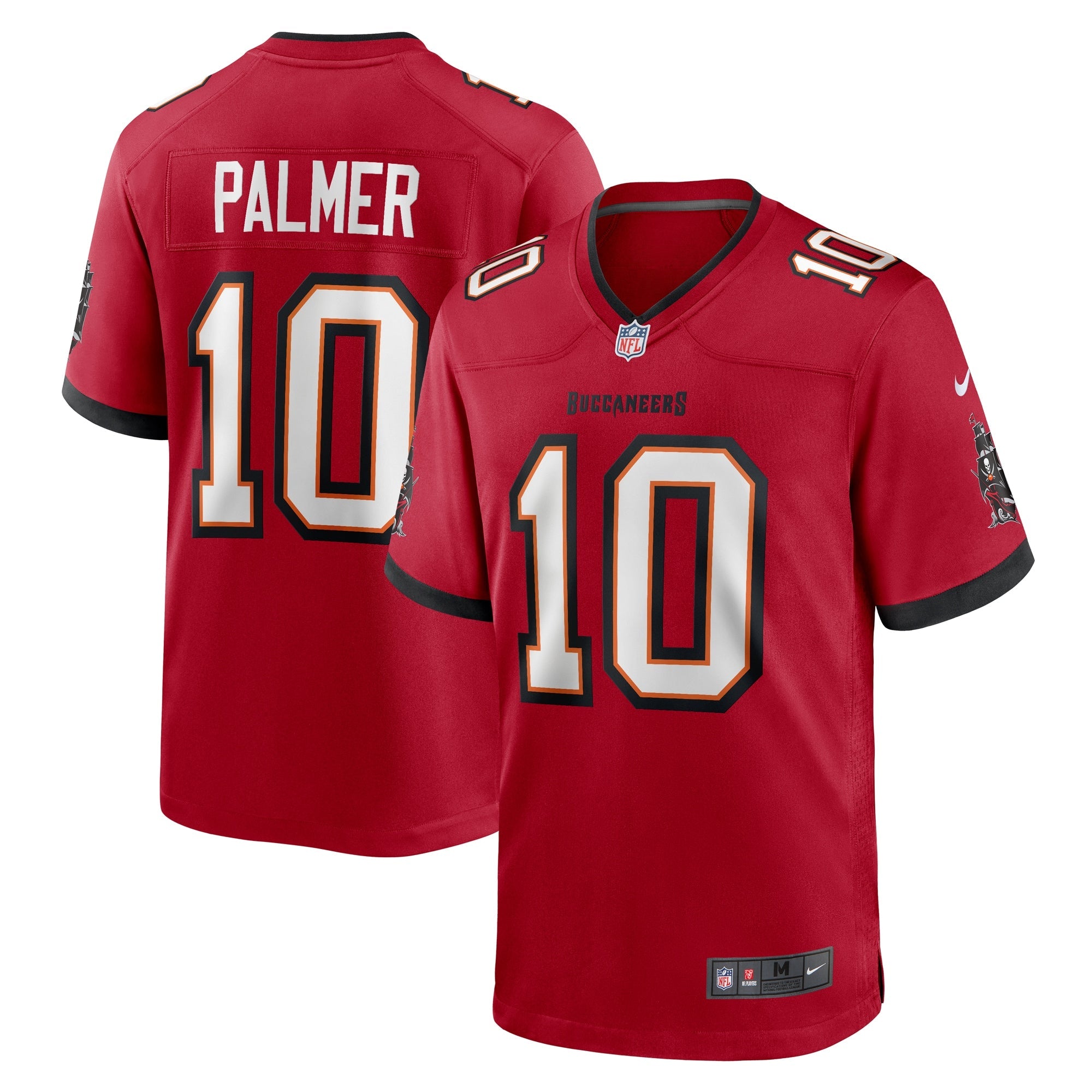 Tampa Bay Buccaneers Trey Palmer Red Game Jersey