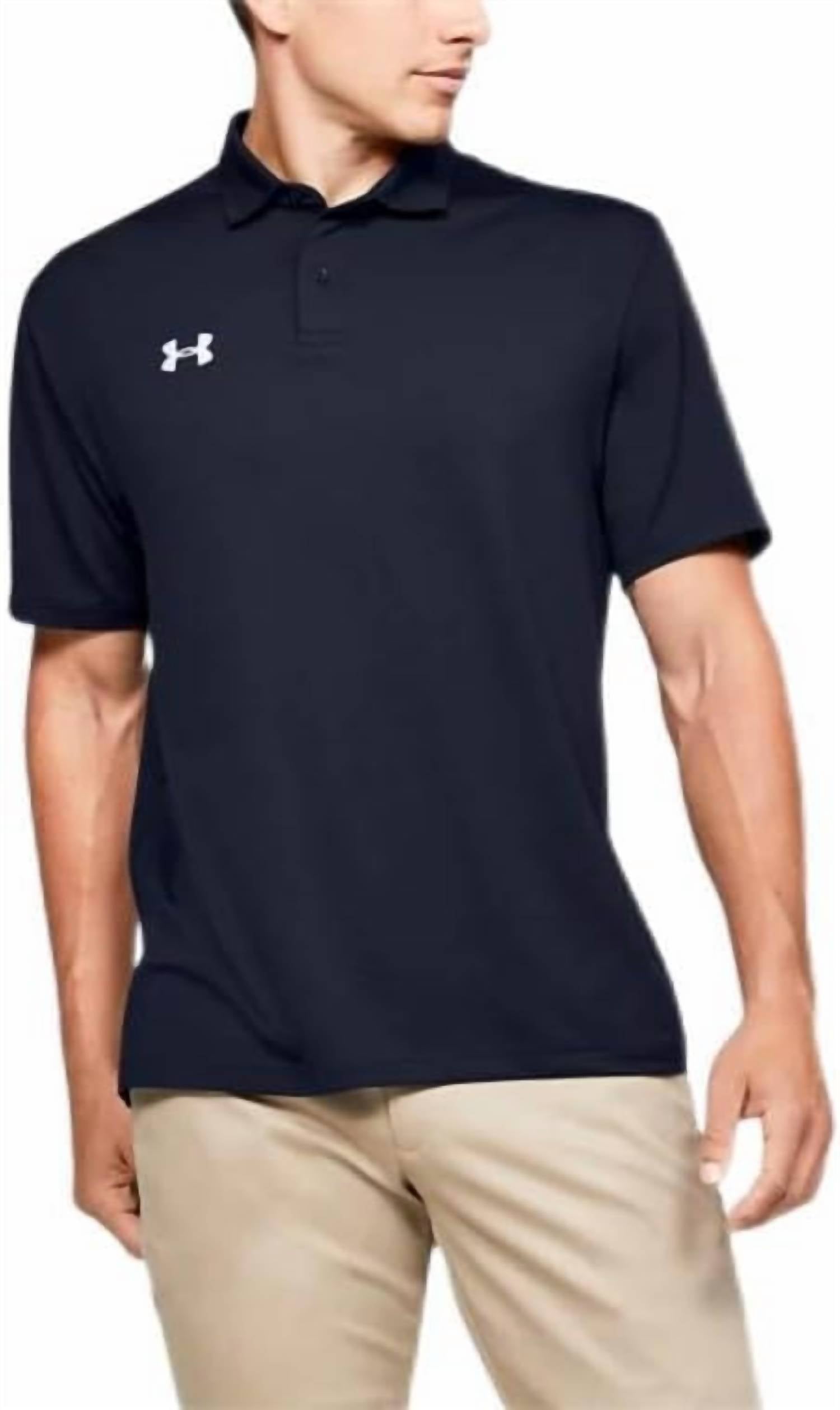 Men's Team Performance Polo In Midnight Navy