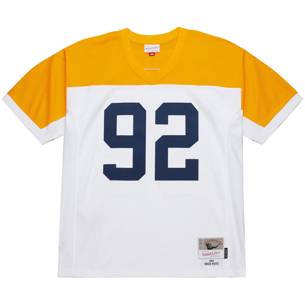 Green Bay Packers Reggie White Mitchell & Ness White 1994 Legacy Replica Jersey