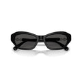 0Sk6048 Angular Sunglasses with Crystal Embellishment