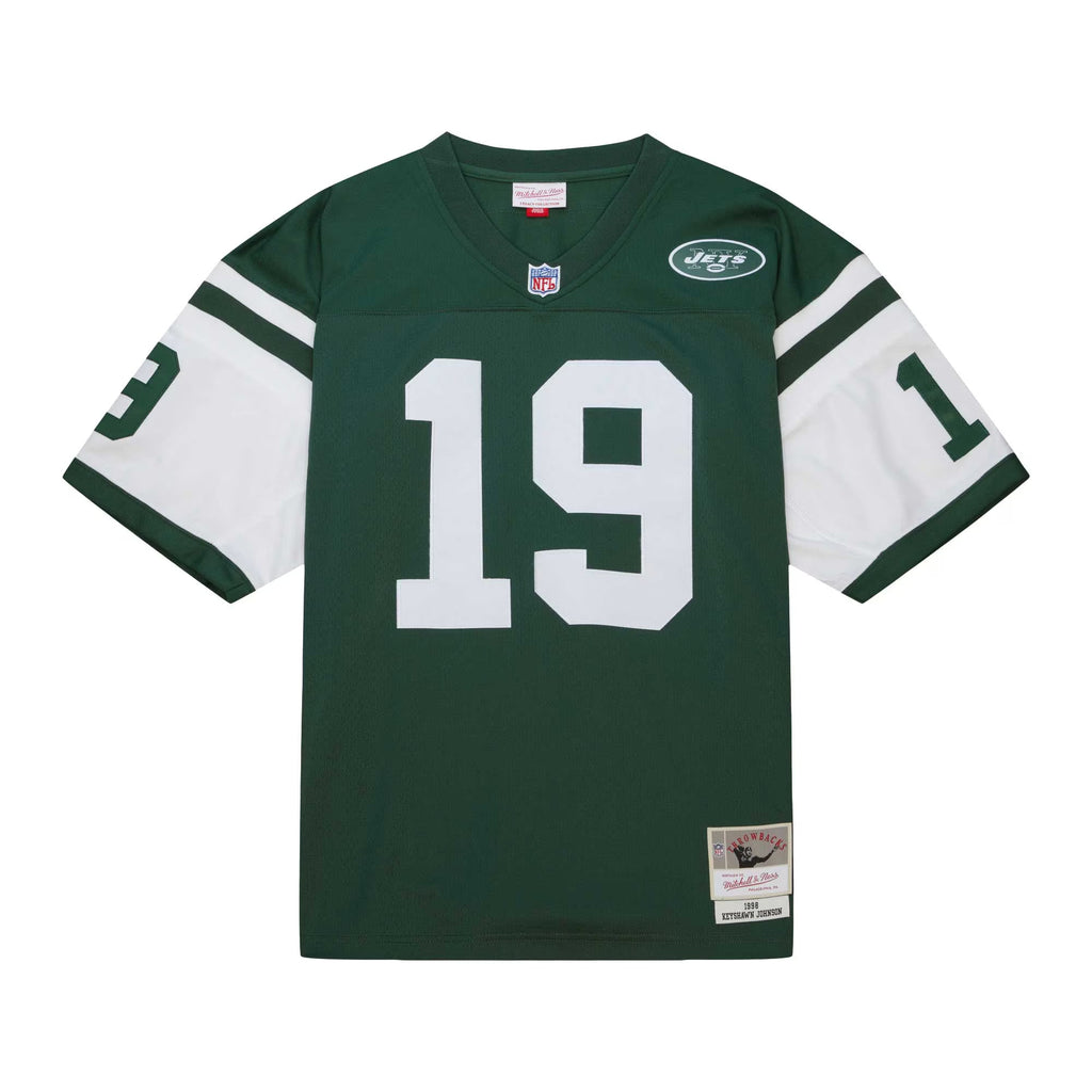 New York Jets Keyshawn Johnson Mitchell & Ness Green Legacy Replica Jersey