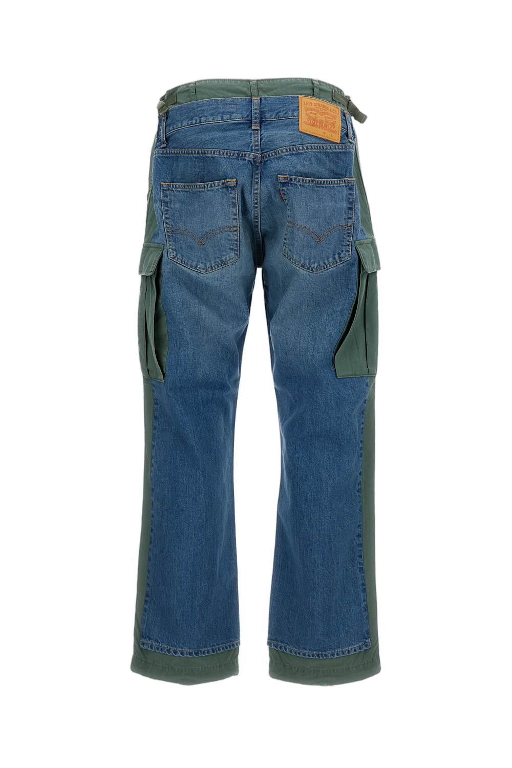 Hybrid Denim and Cargo Pants