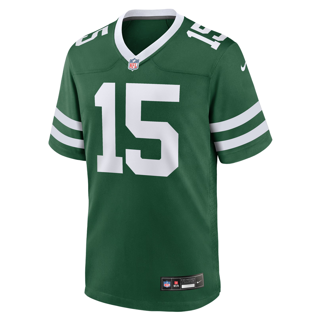 New York Jets Adonai Mitchell Legacy Green Team Game Jersey
