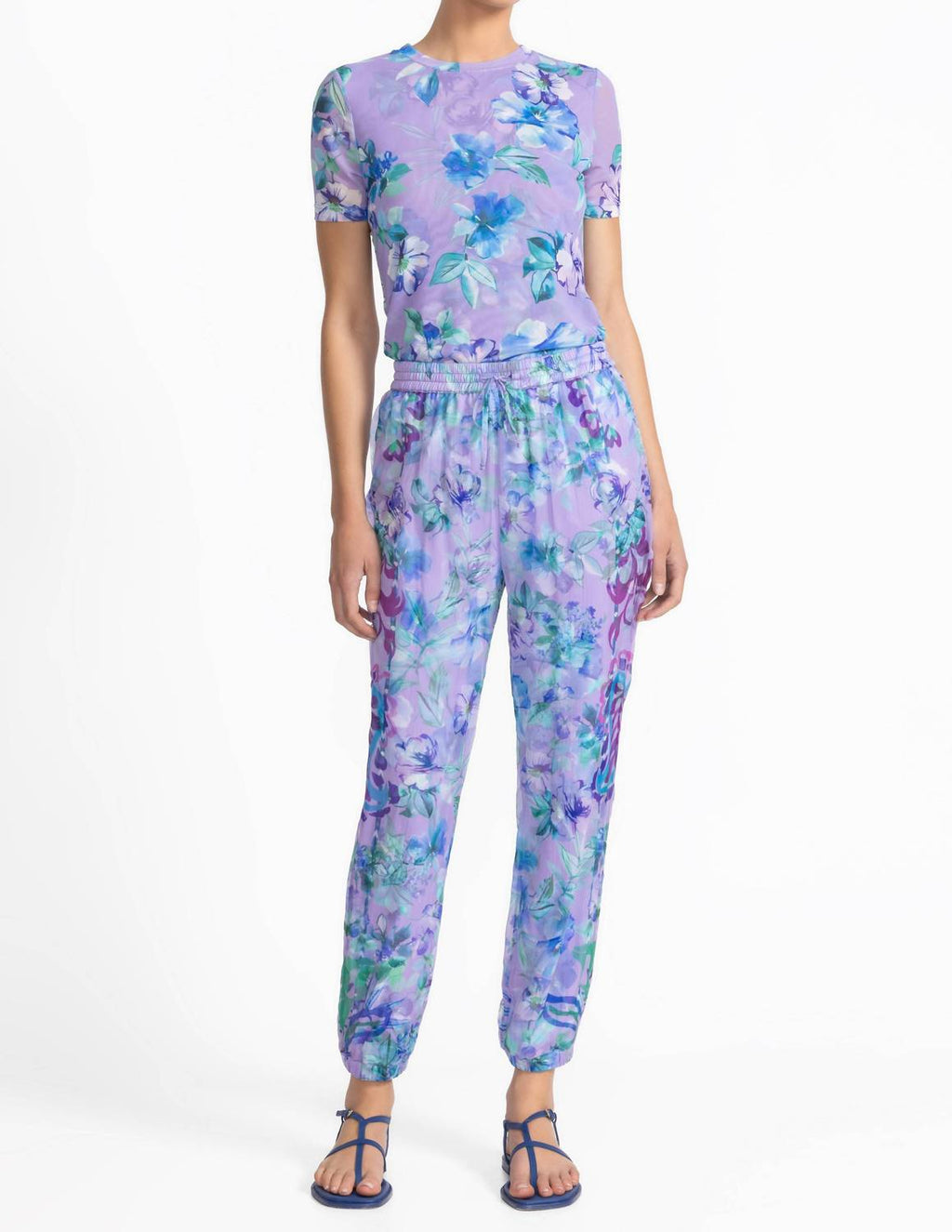 Nina Jogger Pant In Rose Of Sharon Purple