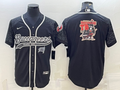 Men's Tampa Bay Buccaneers Black Retired Player RFLCTV Limited jersey