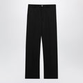 Balenciaga Too Far Tailored Trousers In Dry Wool, Black Men