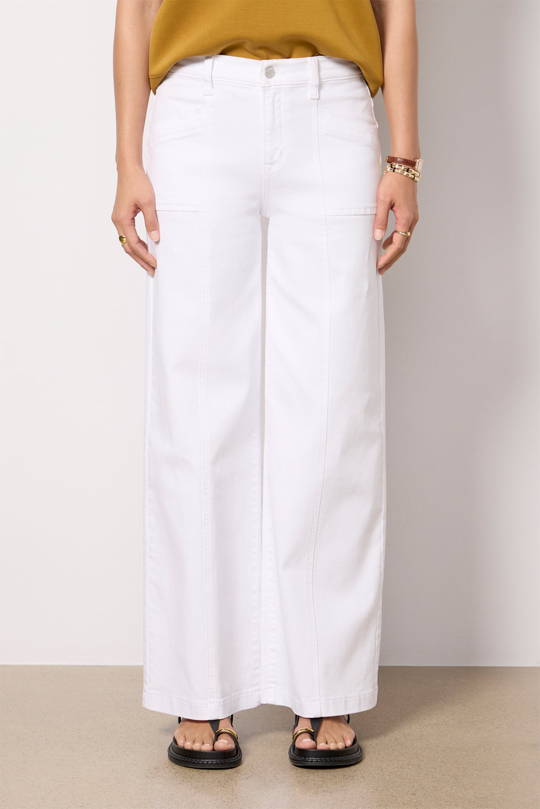 Women's Ever Wide Leg with Seam Detail Jeans
