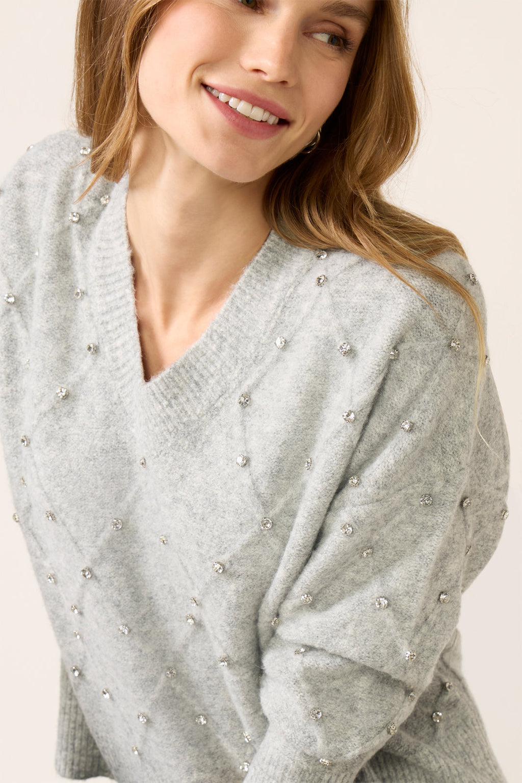 Women's Noma Rhinestone Sweater Top