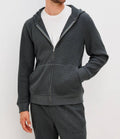 Kenton Zip Up Jacket In Ink