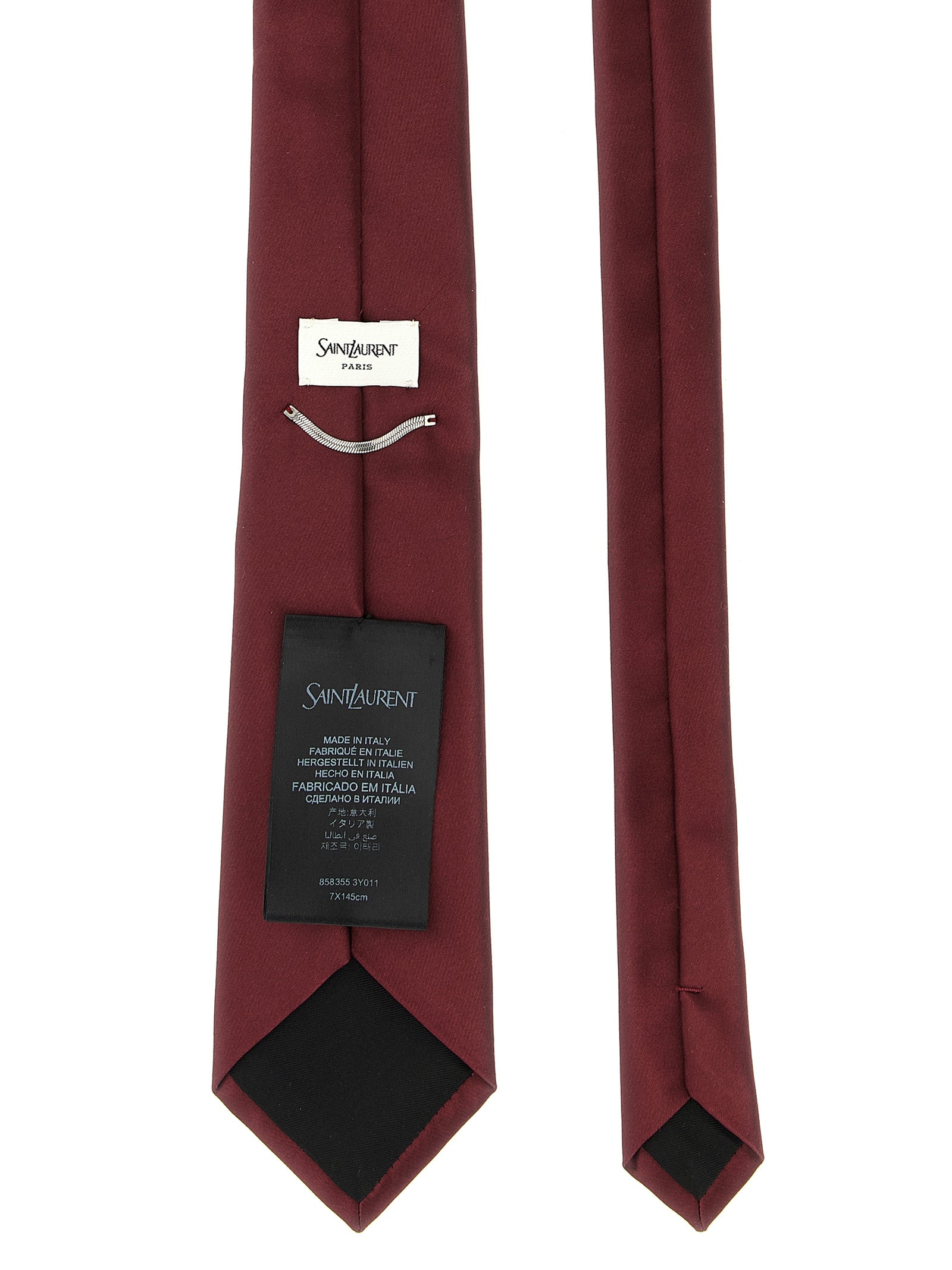 Saint Laurent Men Silk Tie