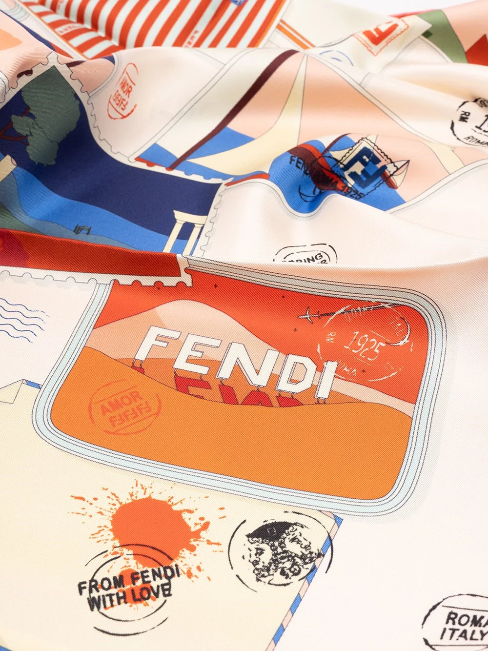 Fendi Women `Heritage` Foulard