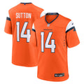 Denver Broncos Courtland Sutton Orange Mile High Collection Game Jersey