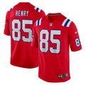 New England Patriots Hunter Henry Red Game Alternate Jersey