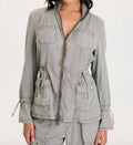 Hall Twill Jacket In Magnetic Grey Pigment