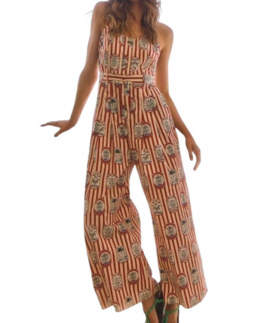 Sandy Jumpsuit In Mallet Club
