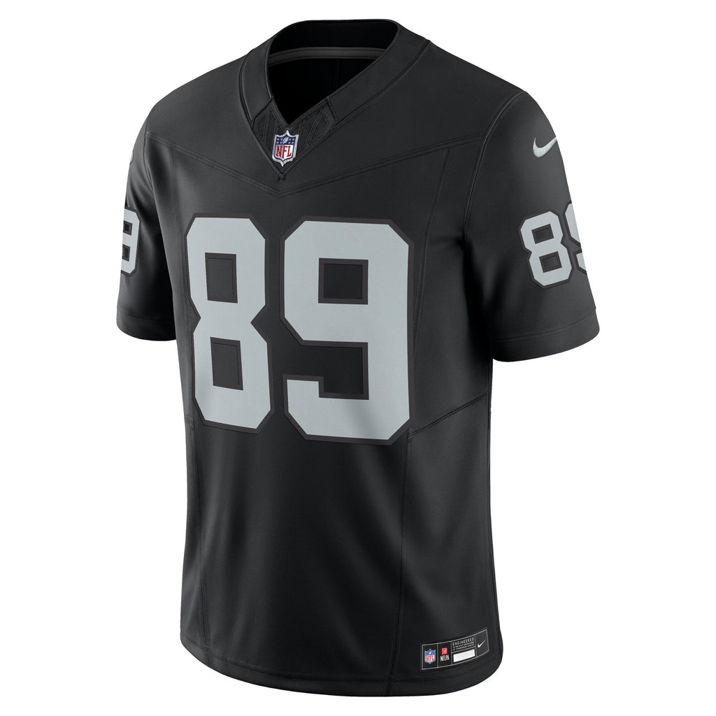 Las Vegas Raiders Brock Bowers Black Team Vapor F.U.S.E. Limited Jersey
