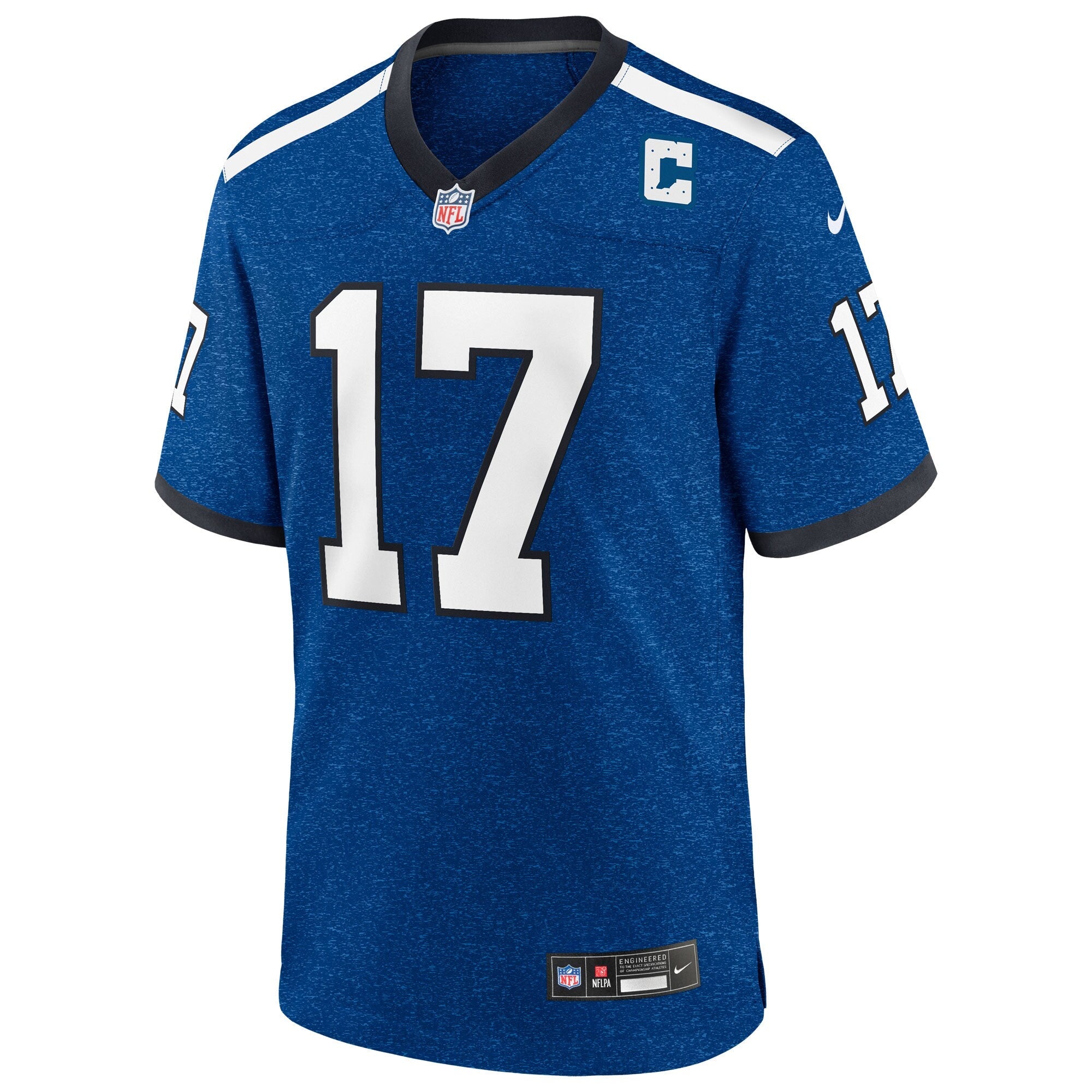 Indianapolis Colts Daniel Jones Heather Royal Alternate 2 Indiana Nights Game Jersey