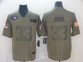 Men's Minnesota Vikings Dalvin Cook #33 Brown Game jersey