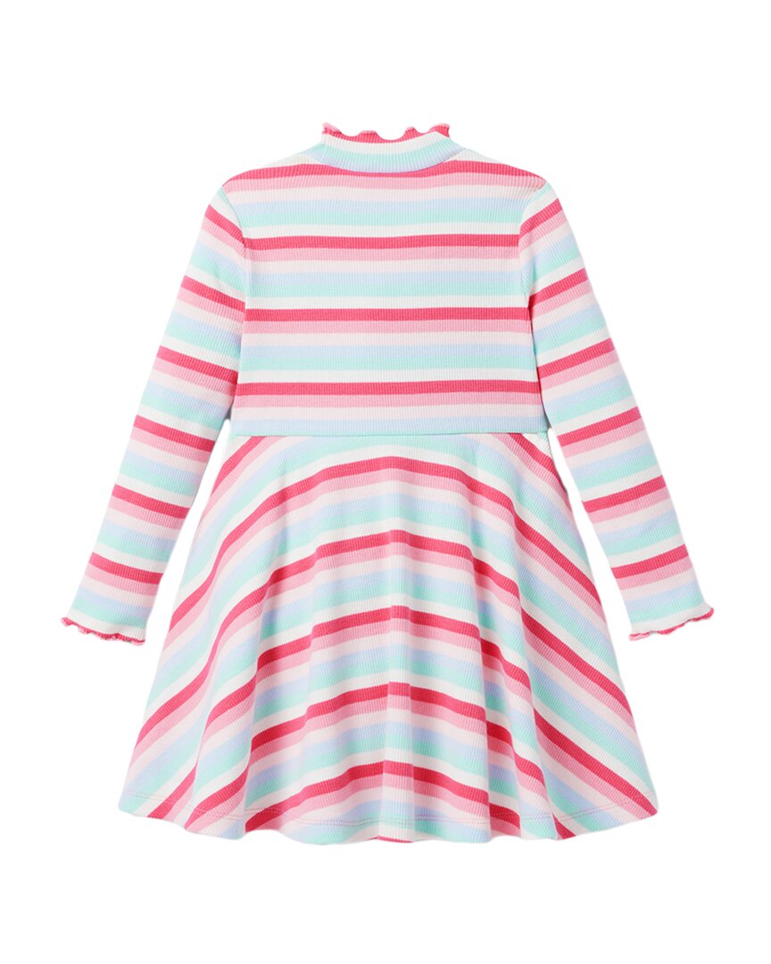 Janie and Jack Striped Ribbed Dress