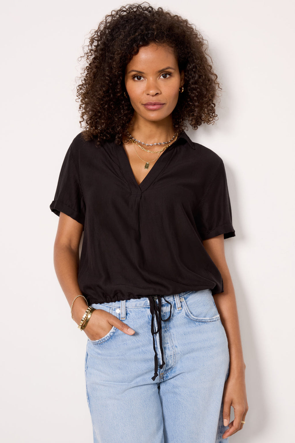 Women's Tie Waist Shirt