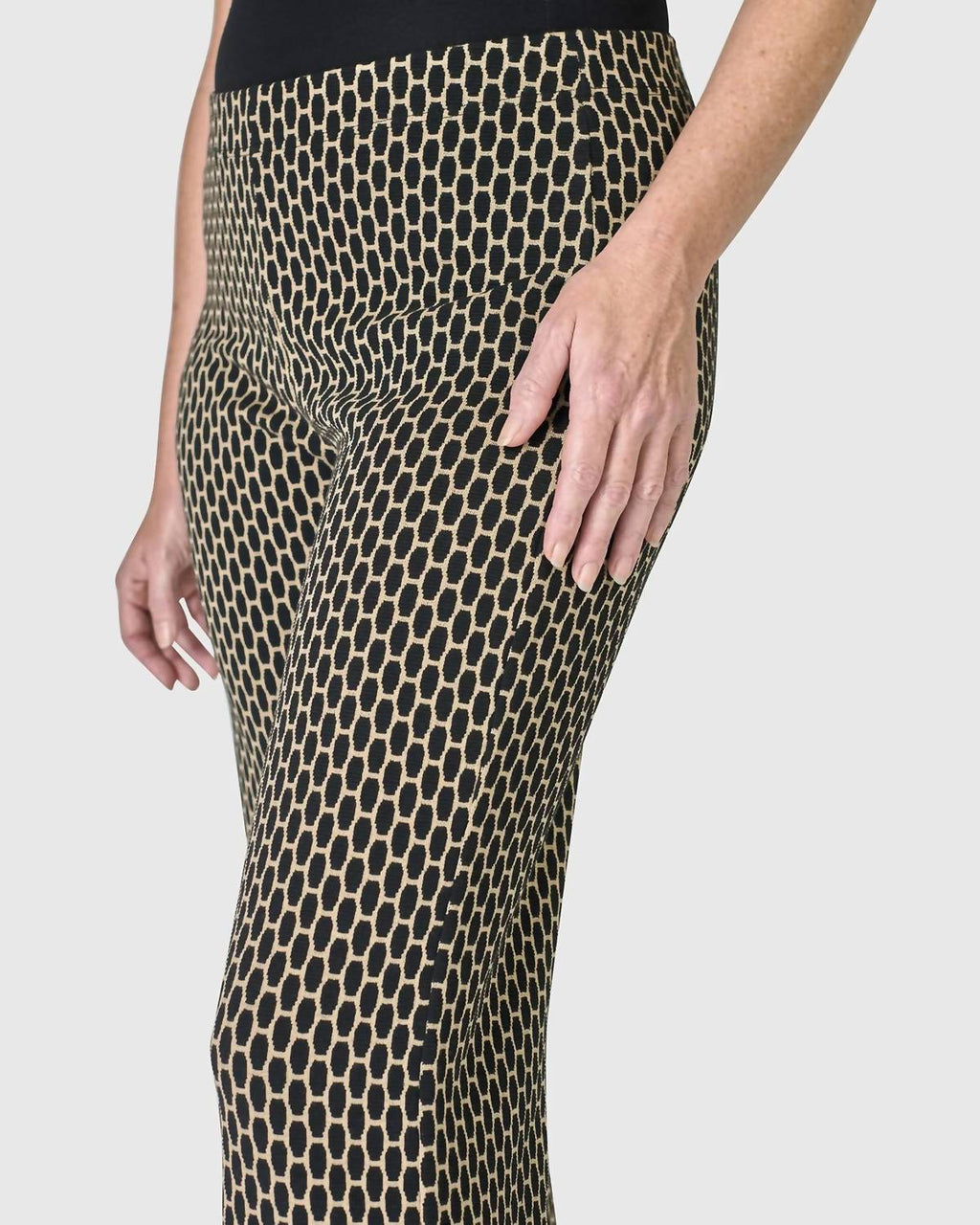 Brienne Mid Rise Trousers In Hive