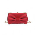 Women's Belle Bow Evening Bag In Red