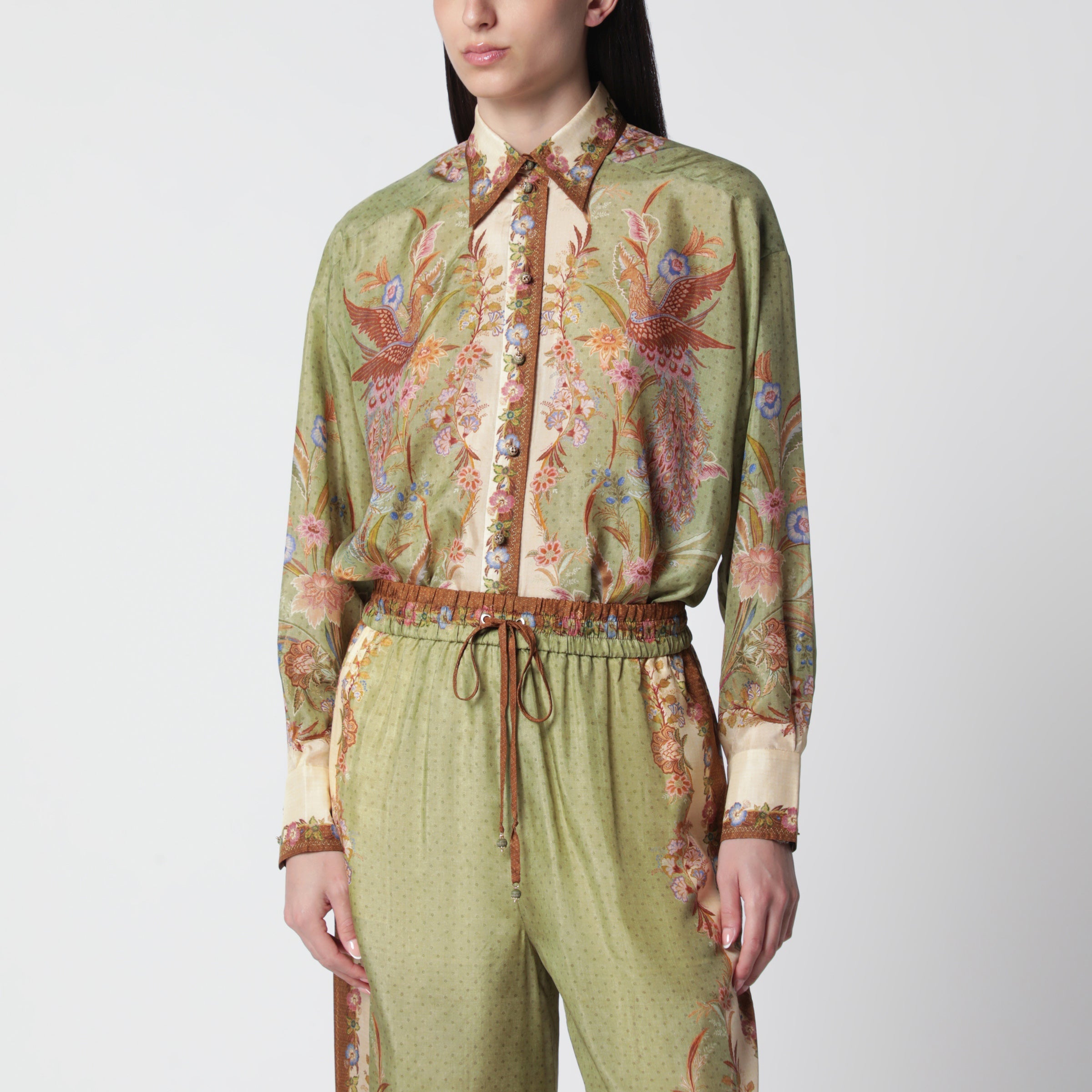Zimmermann Indra Shirt With Floral Print Women