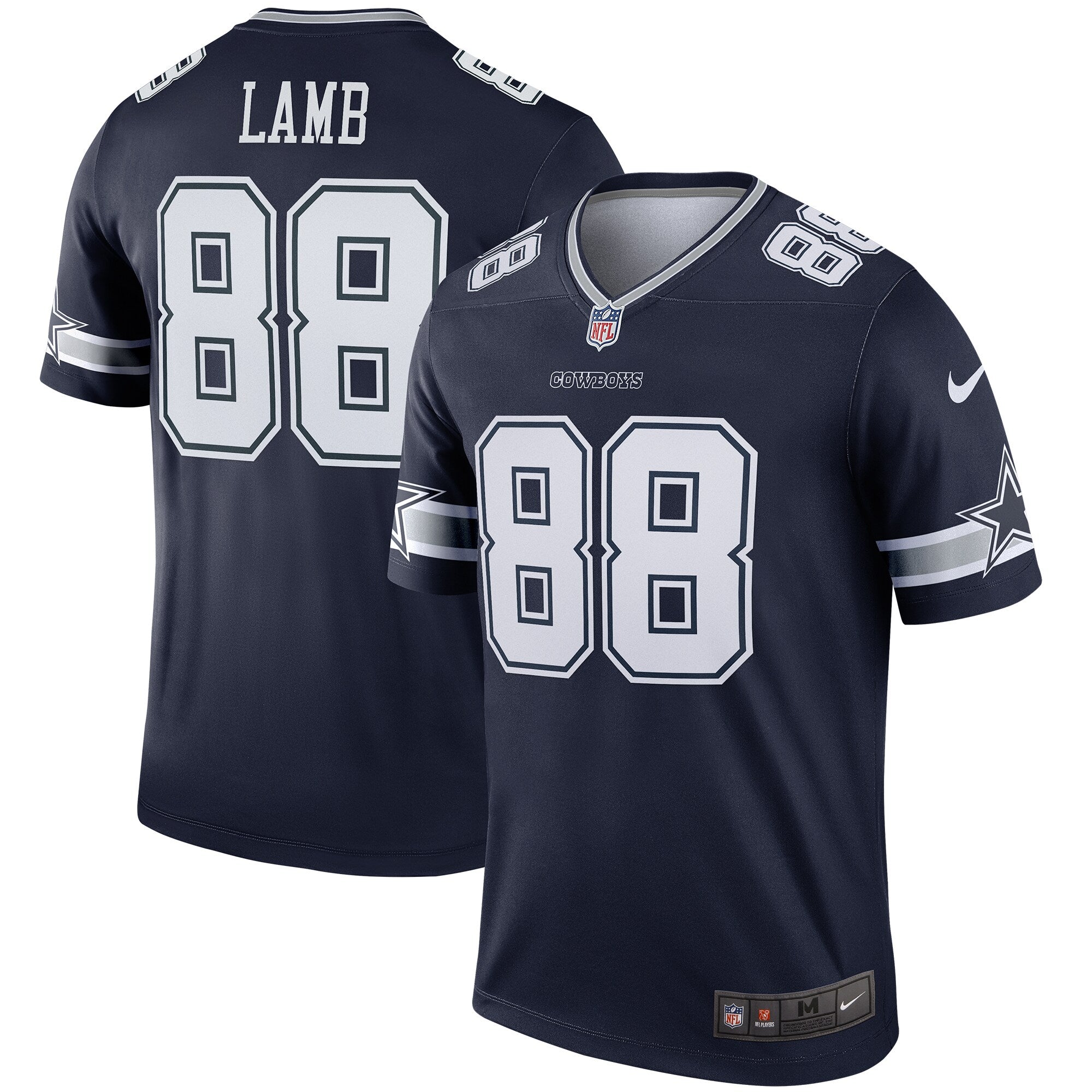Dallas Cowboys CeeDee Lamb Navy Legend Player Performance Top