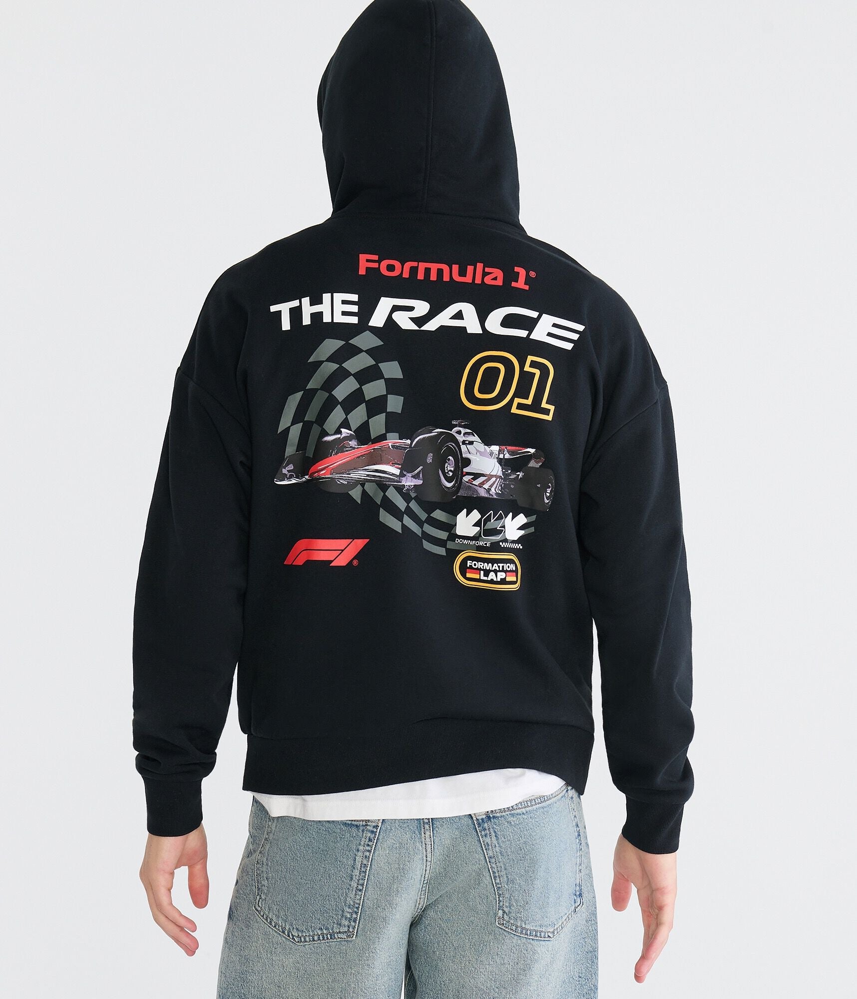 Aeropostale Formula 1 Racing Pullover Hoodie