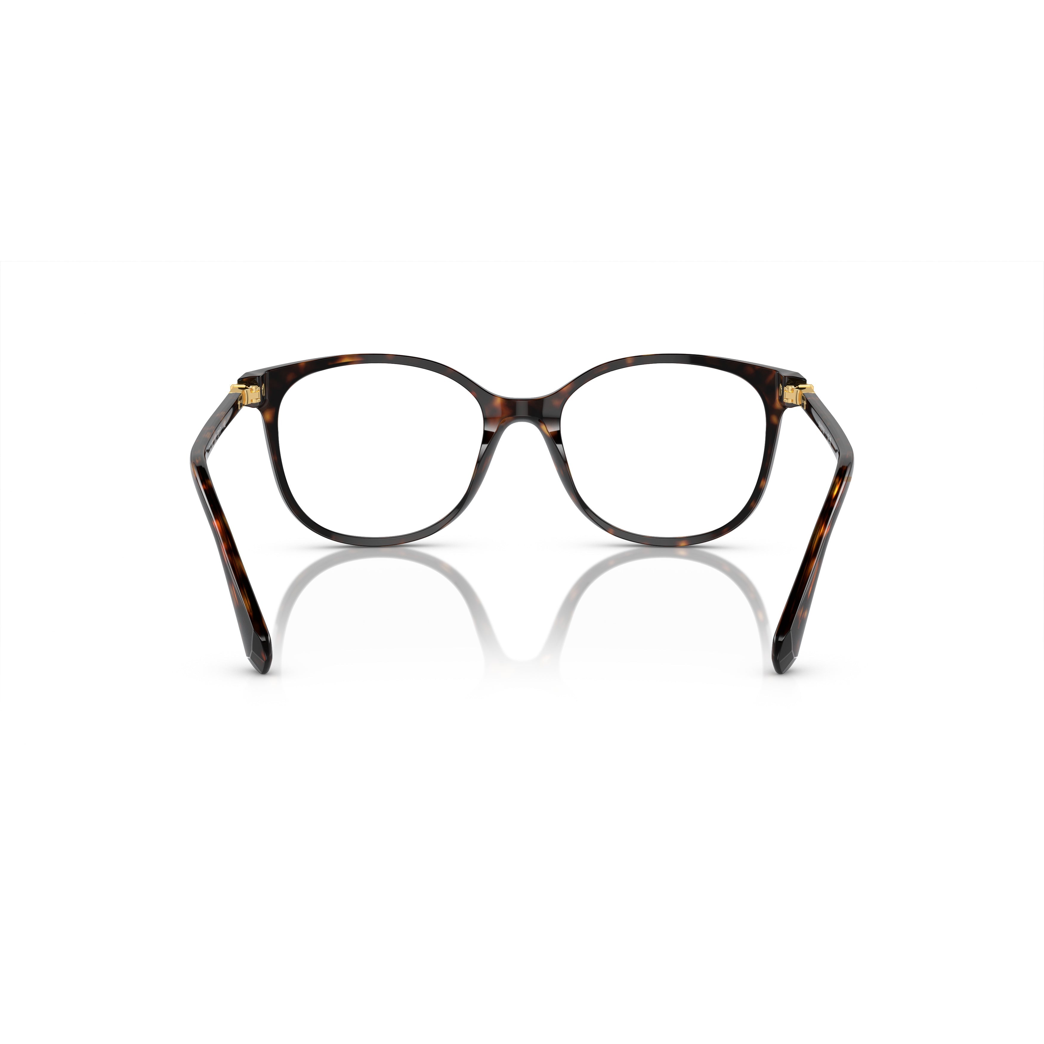 0Sk2002 Oversized Square Frame Eyeglasses with Cat-Eye Silhouette