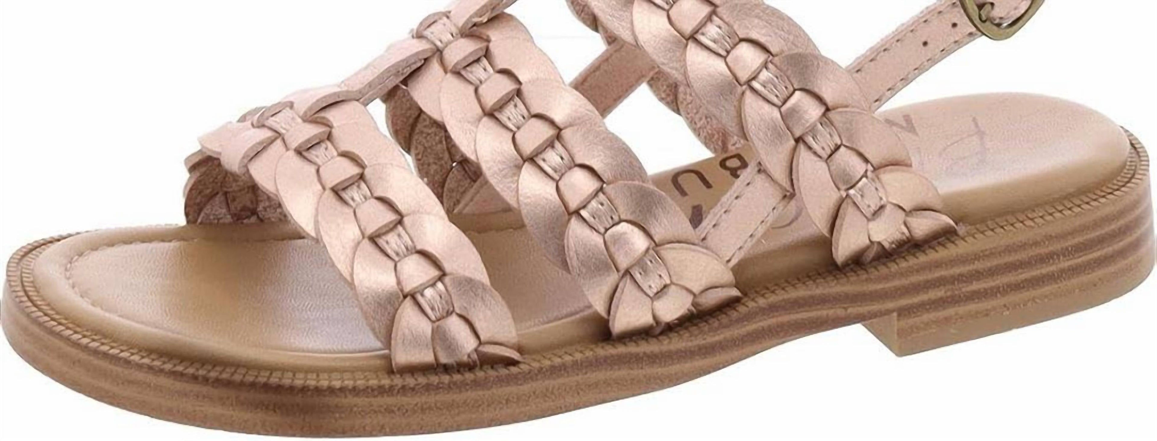 Women's Awluv Flat Sandals In Rosegold