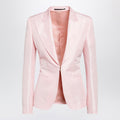 Gucci Pink Silk Faille Jacket Women