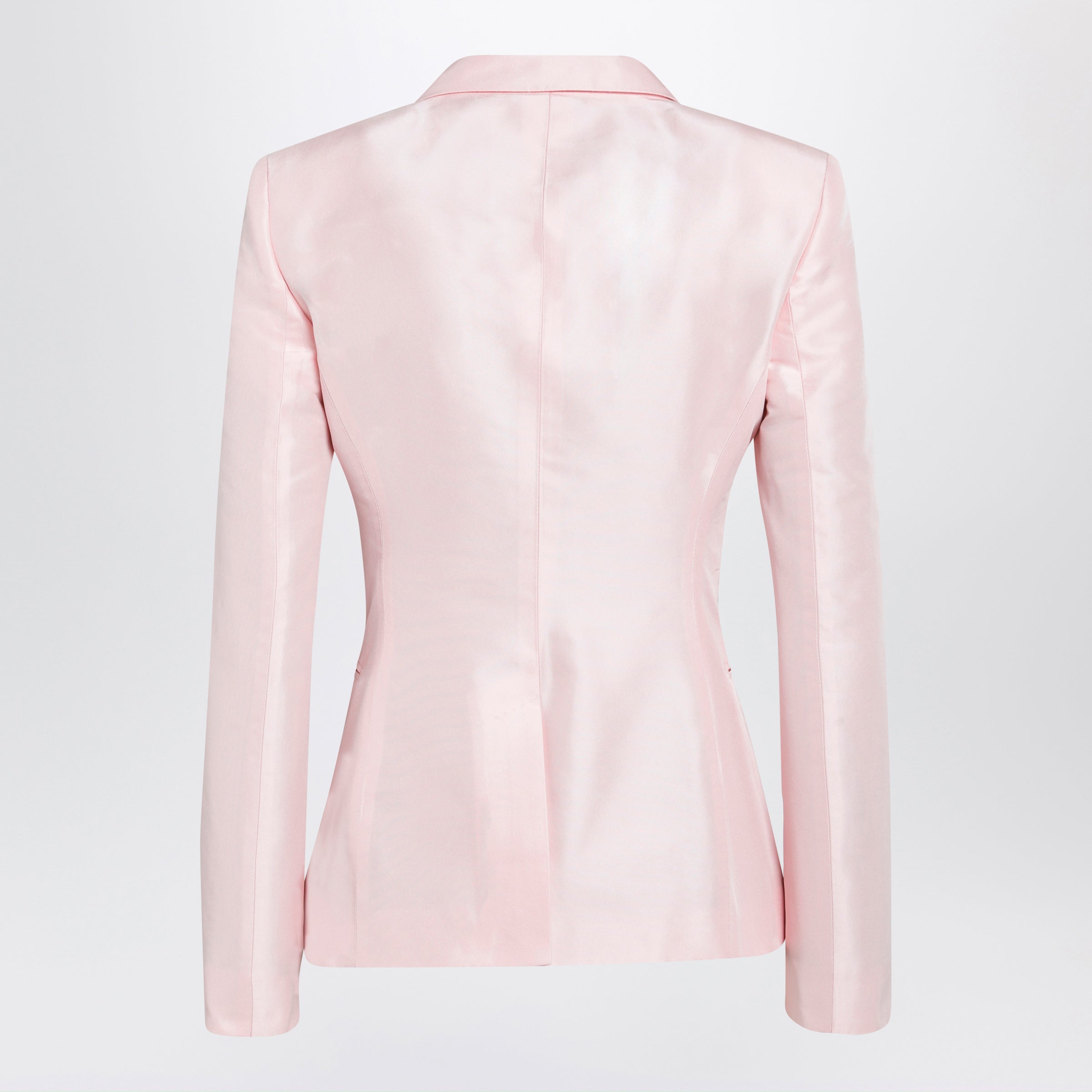 Gucci Pink Silk Faille Jacket Women
