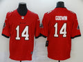 Men's Tampa Bay Buccaneers Chris Godwin #14 Red Vapor Limited Jersey1