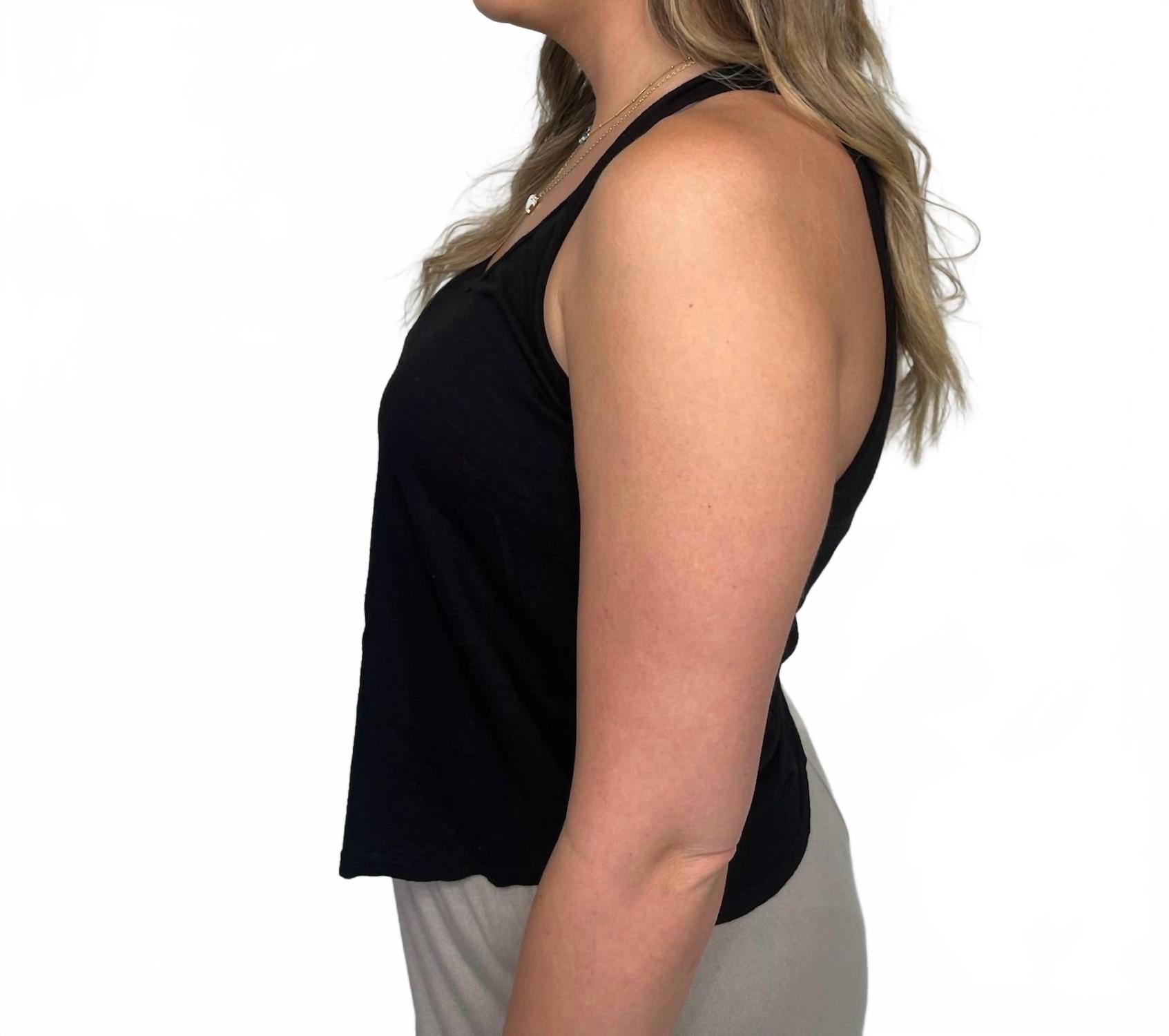New Boyfriend Tank In Black