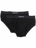 Tom Ford Men Set Of 2 Logo-Waistband Cotton Briefs