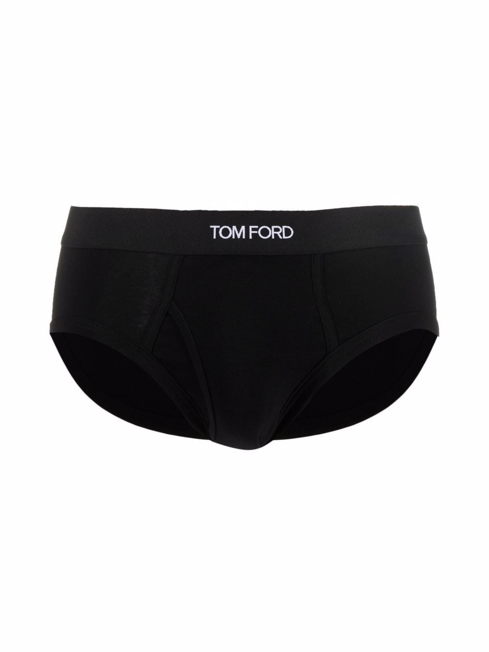 Tom Ford Men Set Of 2 Logo-Waistband Cotton Briefs