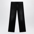 Gucci Straight-Leg Stretch Cotton Denim Jeans In Black Women