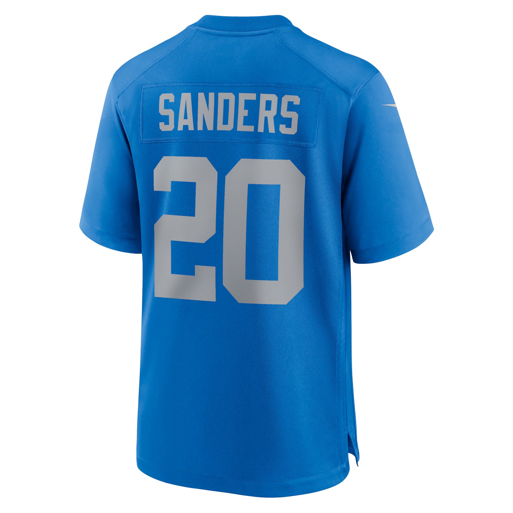Detroit Lions Barry Sanders Blue Alternate Game Jersey