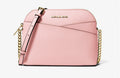 NWT Michael Kors Jet Set Travel Medium Dome Crossbody Leather Bag