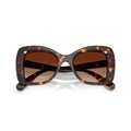 0Sk6062U Bold Oversized Square Sunglasses with Tortoiseshell Acetate Frame