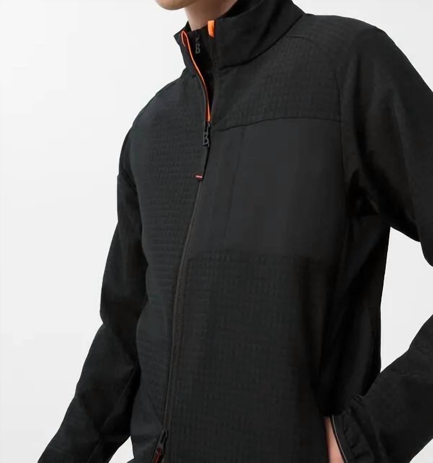 Alvar Mid Layer Jacket In Black