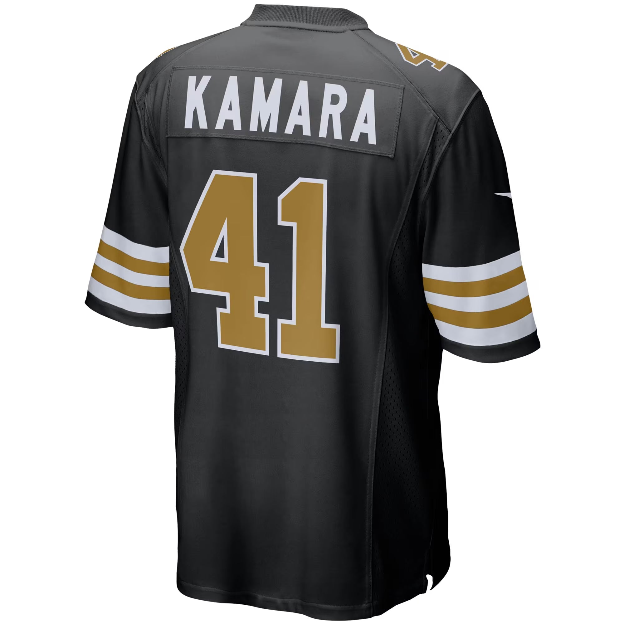 New Orleans Saints Alvin Kamara Black Alternate Game Jersey