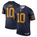 Green Bay Packers Jordan Love Navy The 1923 Classic Legend Player Dri-FIT Top