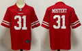 Men's San Francisco 49ers Raheem Mostert #31 Red Game Player Jersey1