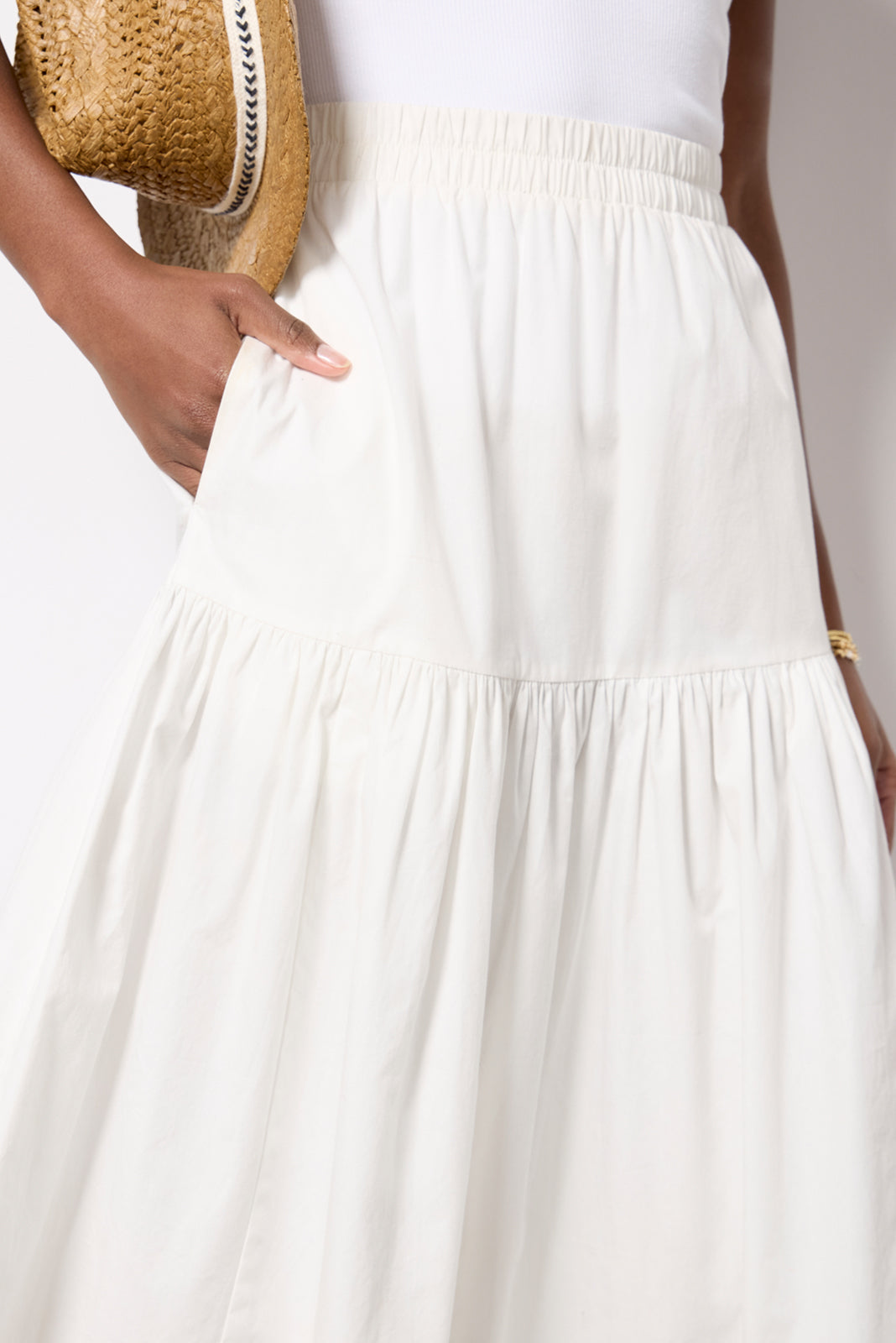 Women's Poplin Prairie Skirt