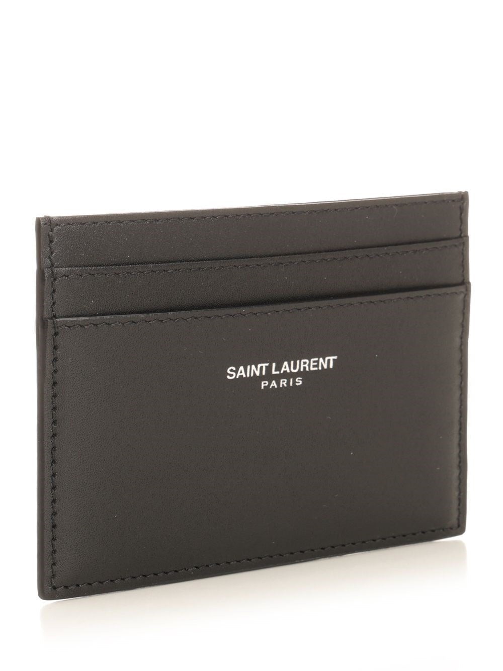 Saint Laurent Men Calfskin Card Holder